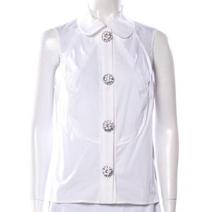 magaschoni embellished top